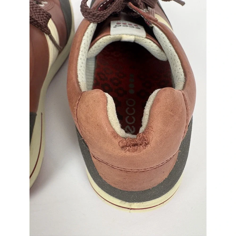 Men's Ecco Hydro Max Golf Shoes US 11.5. Brown tone.